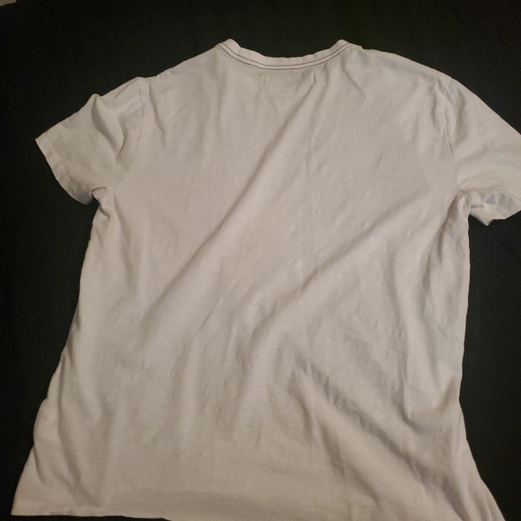Men's White Cotton Calvin Klein T-shirt - Picture 3 of 8